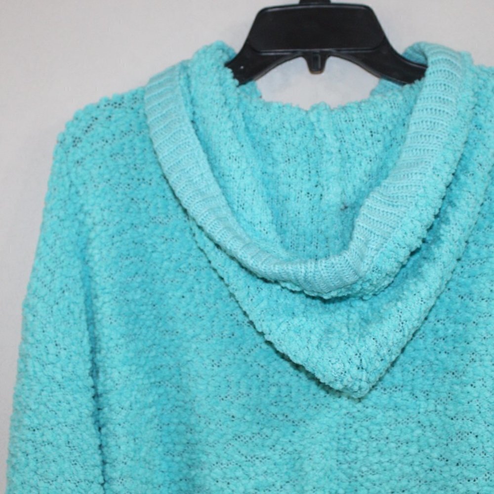 Zenana Premium Mint Popcorn Hoodie Size XL NWOT Comfy Cozy and Warm - Picture 6 of 9